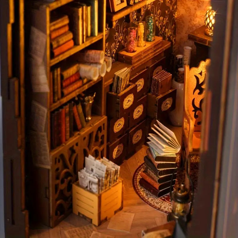 Magic Library Book Nook