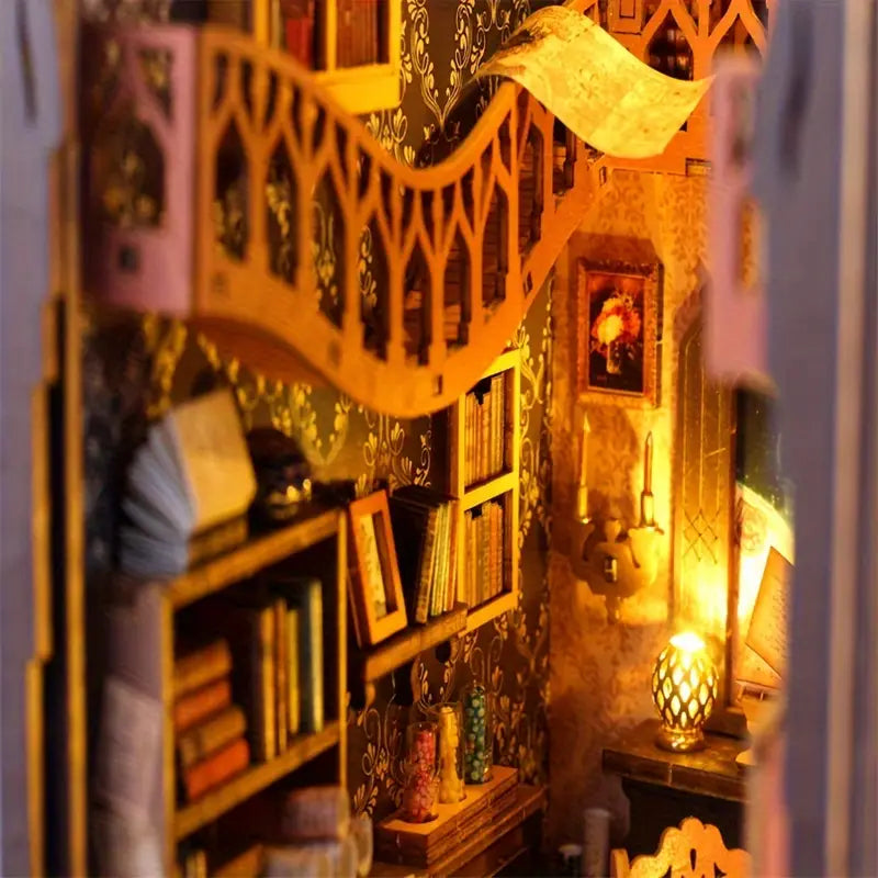 Magic Library Book Nook